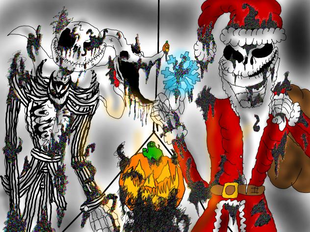 Corrupted jack skeleton