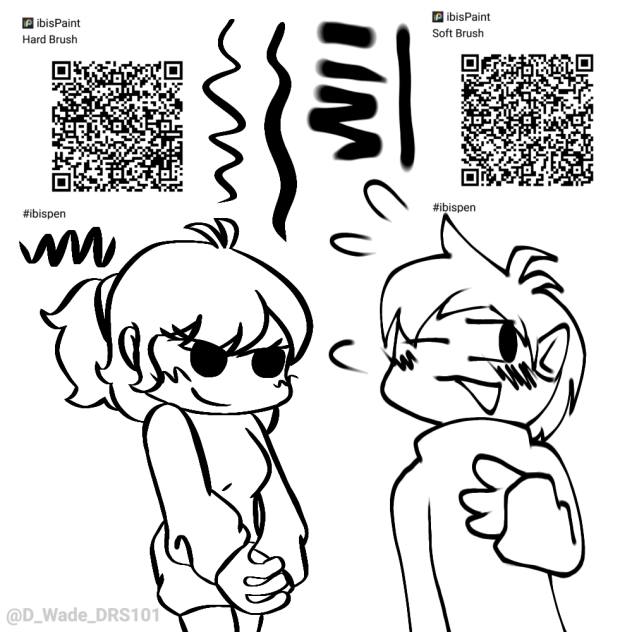 Soft & Hard Brush QR Code