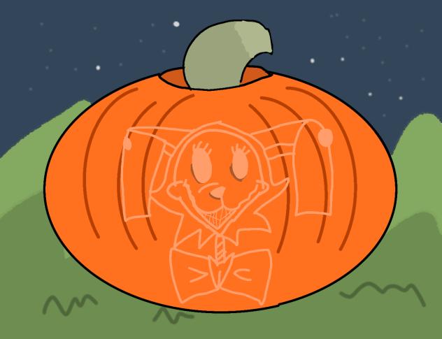 Pumpkin Rabbit Jack-o-lantern