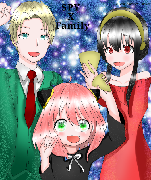 Spy X family collab with Miyuki Drawing