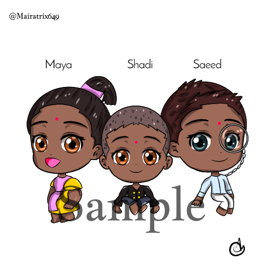 Maya, Shadi & Saeed