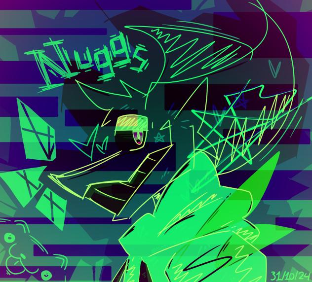 💚⚡️Glitchy Imposter - Nugget form💚⚡️