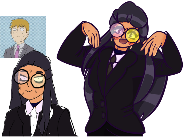 Mommybigshot as reigen(conartist mommy)