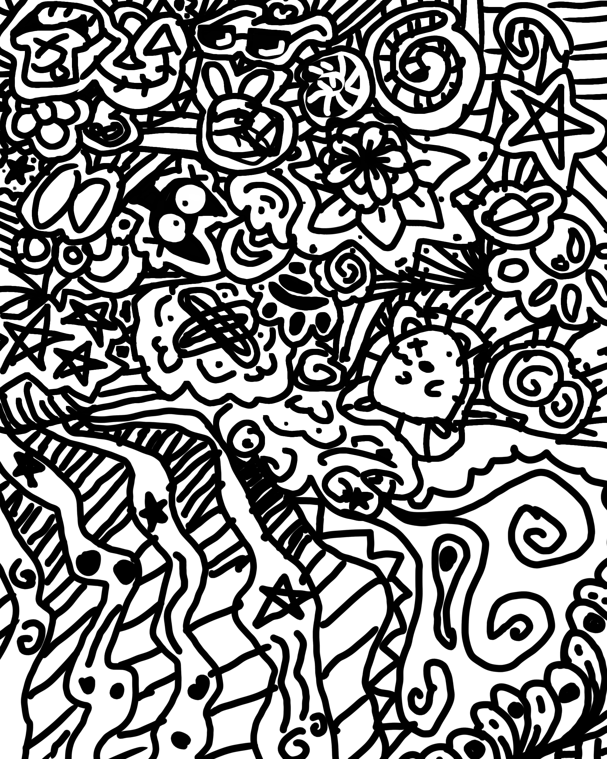 page of doodles - ibisPaint