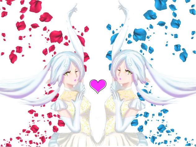 Wフリーレン投げキッス❤️