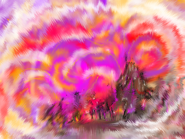 the mountain - ibisPaint