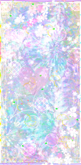 Aesthetic & cute and dreamy background - ibisPaint