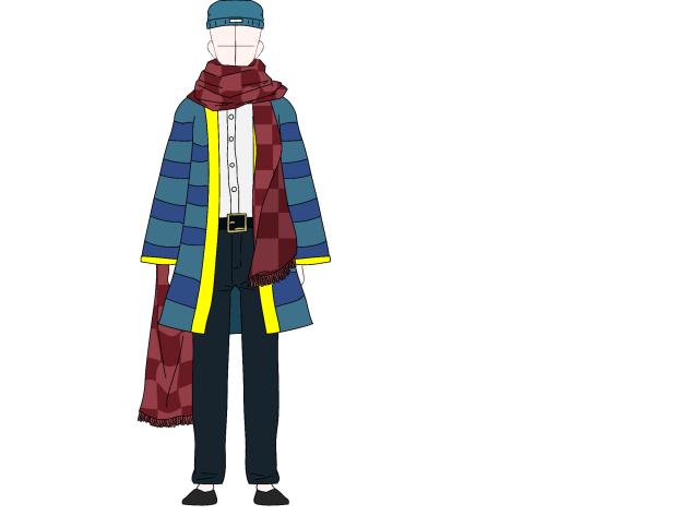 らだらの服装(前のみ)