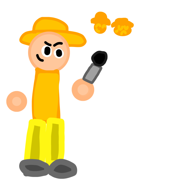 My first ever made dave and bambi oc