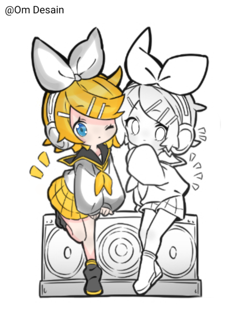 rin and len collab