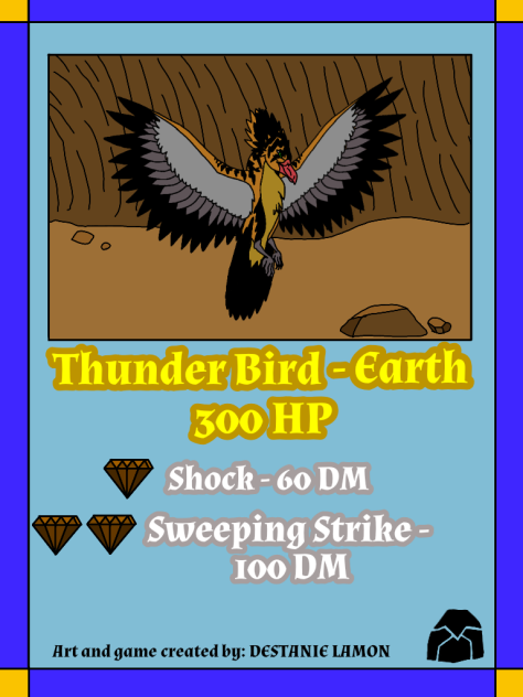 CC&M THUNDER BIRD-EARTH