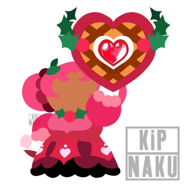 Hollyberry Cookie Vector