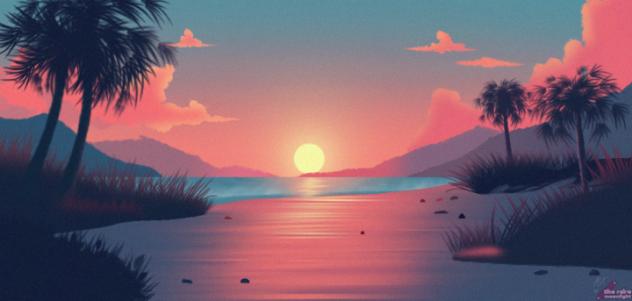 Tropical Sunset 🌅