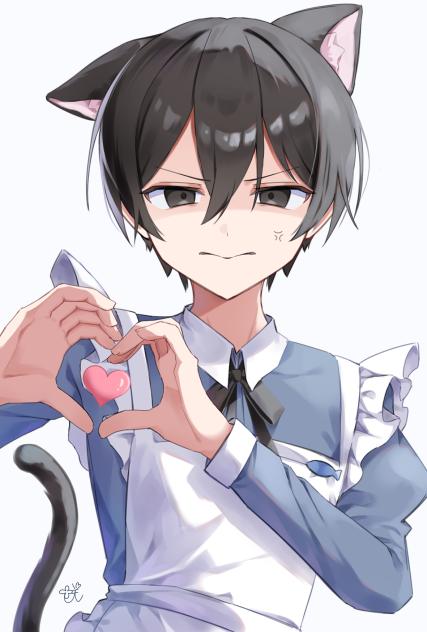 猫メイドくん