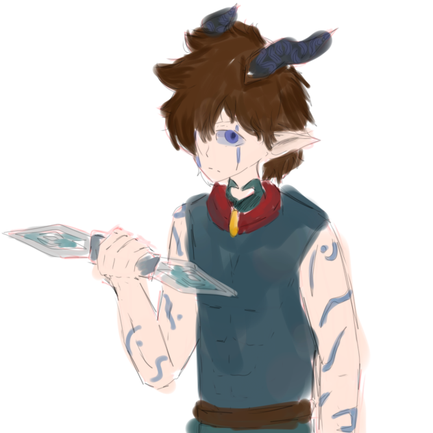 Callum if he was an elf(and hot)