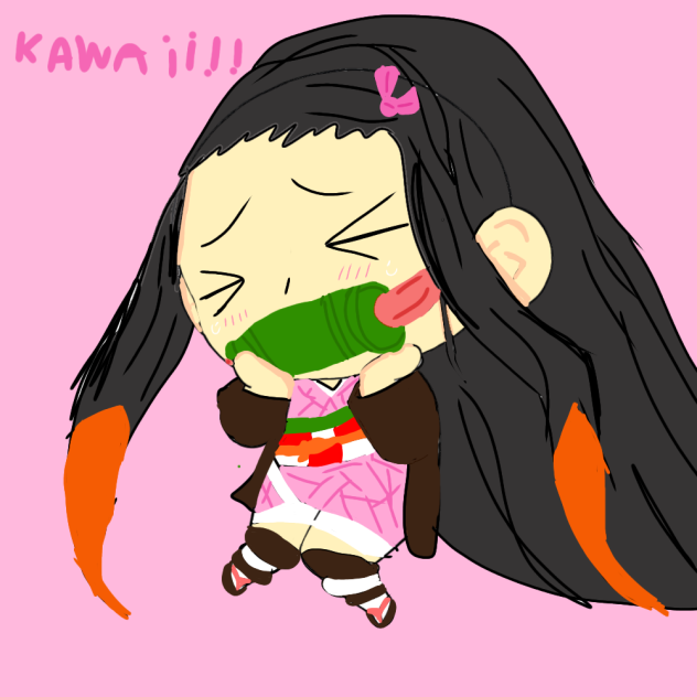 nezuko kawaii!!