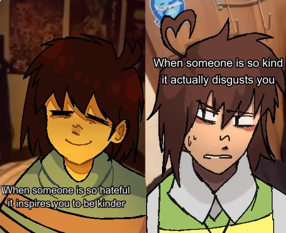 Frisk and Chara