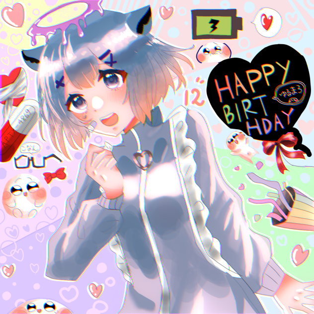 HAPPY  BIRTHDAY   #まろアート