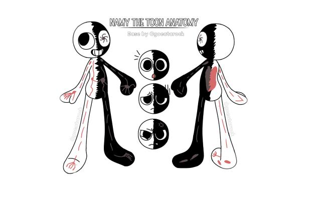 namy the toon anatomy!