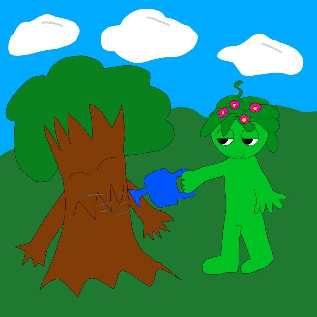 Vineria + Mr Tree fan art