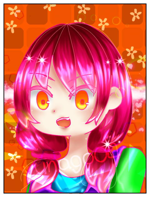 2 sides of hair =v=2