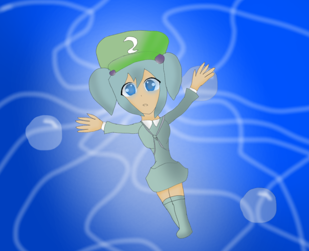 Tohou - under the water - speedpaint
