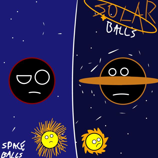 agujeros negros en space balls y solar b