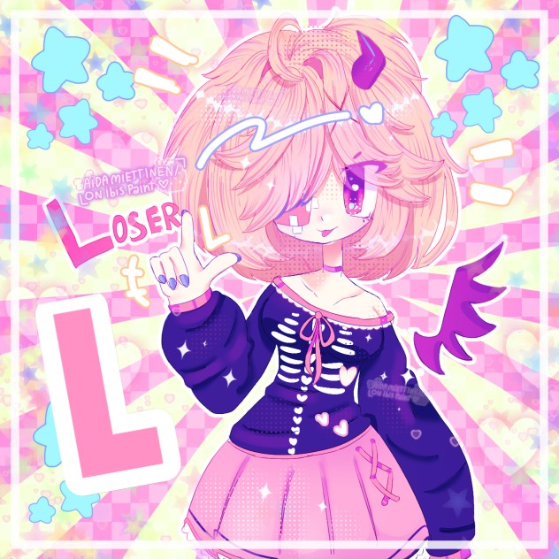 L-L-LOSER! ←⁠(꒪⁠ヮ⁠꒪)
