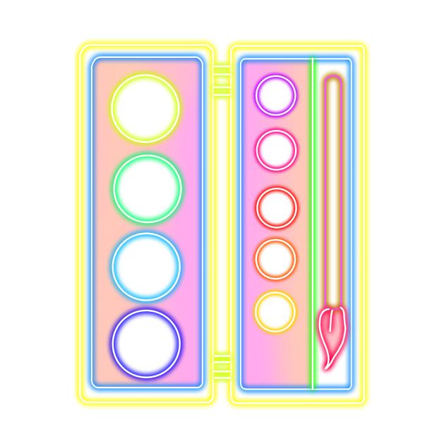 Color palette neon