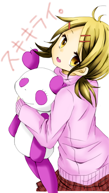 塗らせていただきました。スキキライリンちゃん