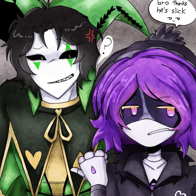uzi and harlequin