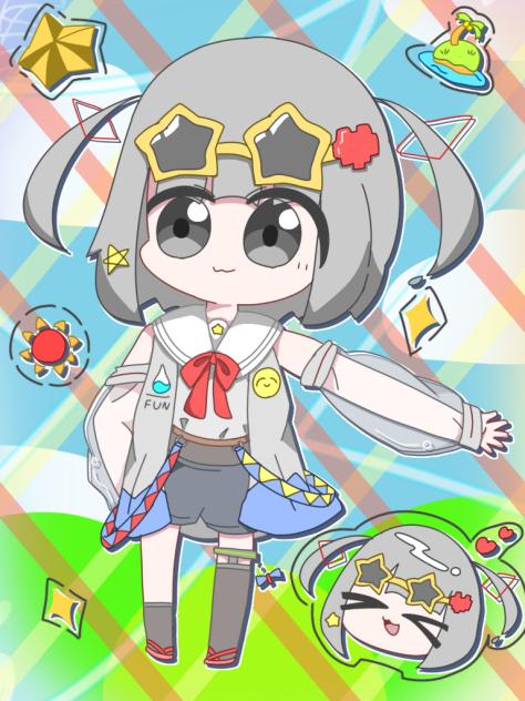 夏っぽいファンちゃん
