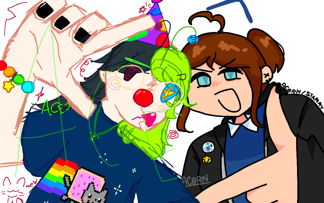 COLLAB WITH STARRY 🥳 - ibisPaint