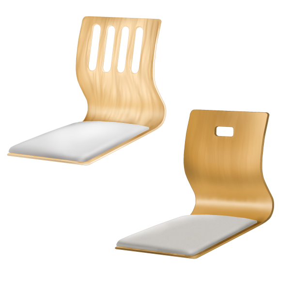 legless chairs