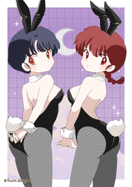 バニーらんま&あかね