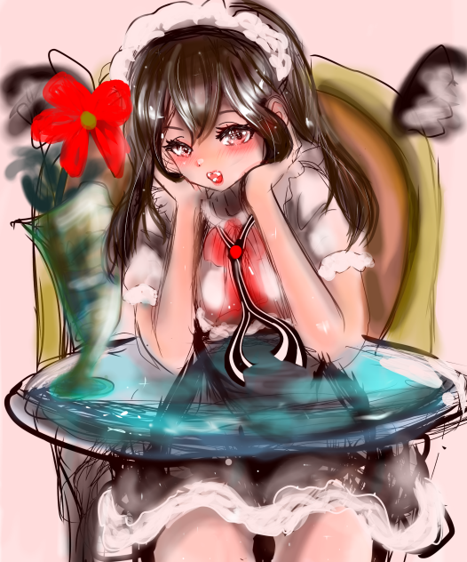 無題565 メイドカフェにて