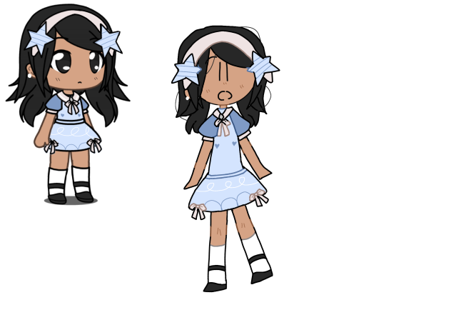 Art of a old Gacha oc