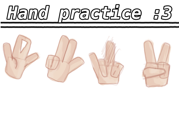 🤚🌻 Hand practice 🌻✋
