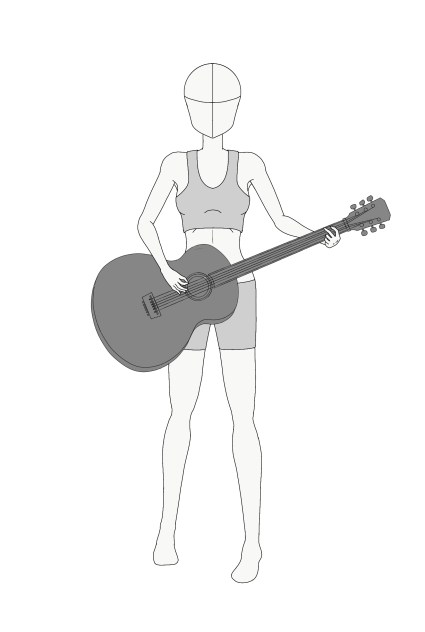 Female Guitarist