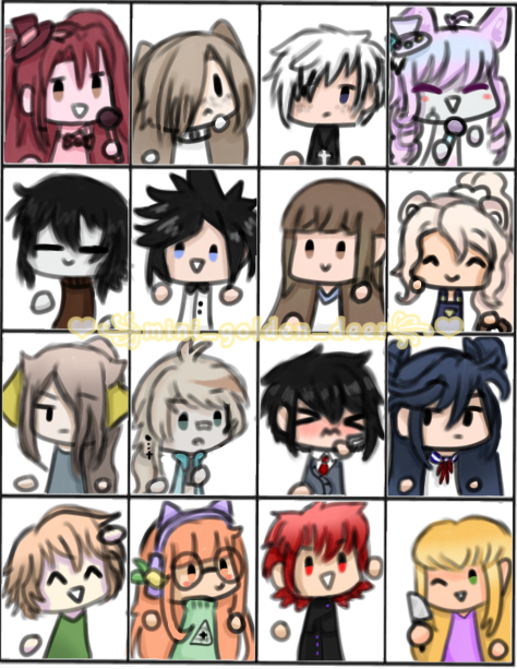 Top 16 Chibi Sketch Fanart!