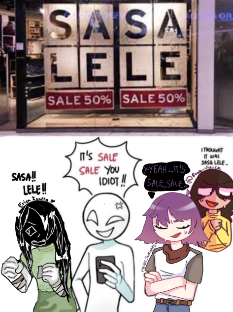 sasa lele collab idk