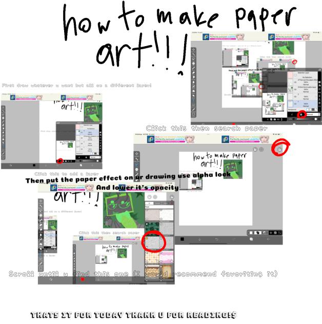 Very useless paper art tut