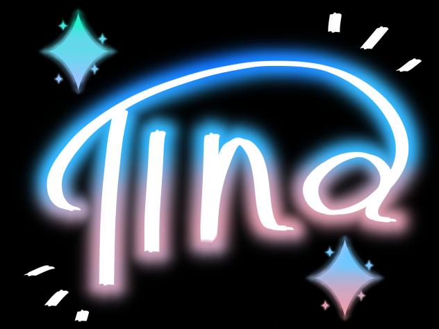 ネオンサイン『Tina様』