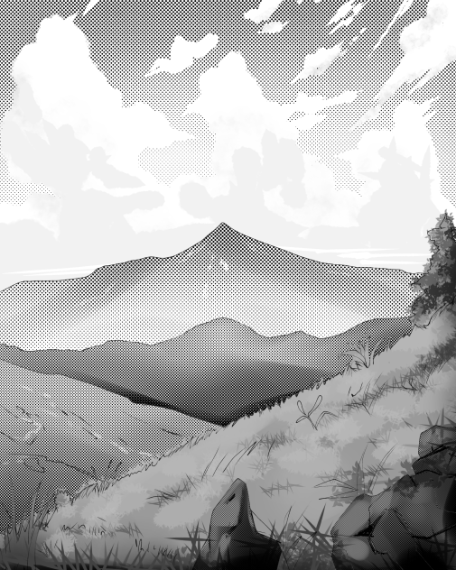 Mountains ibisPaint