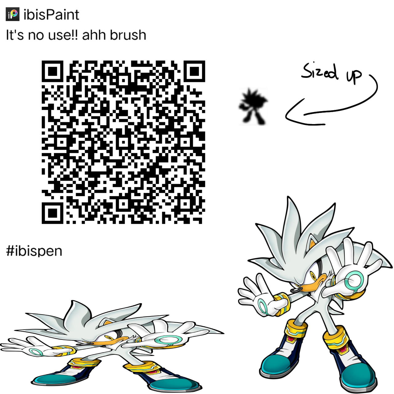 It's no use!! ahh brush - ibisPaint
