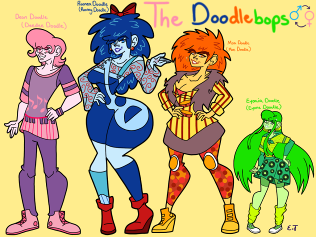 The Genderbend Doodlebops (No Sound)