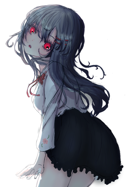 Magic Poserを使って女の子のイラストを描いてみたよ!!