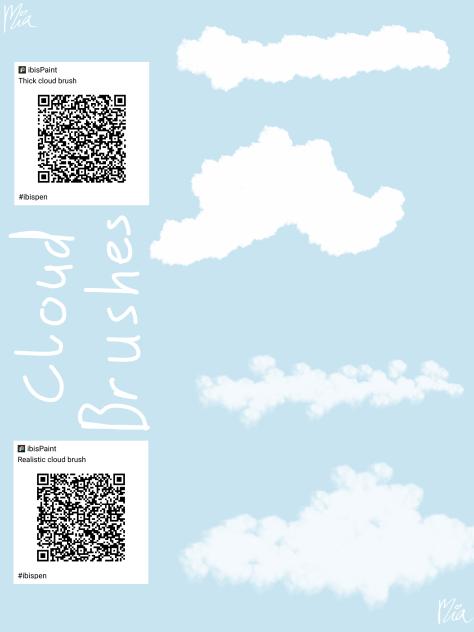 Cloud brushes I use