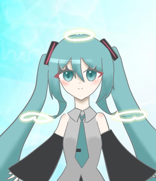 天使ミクちゃん