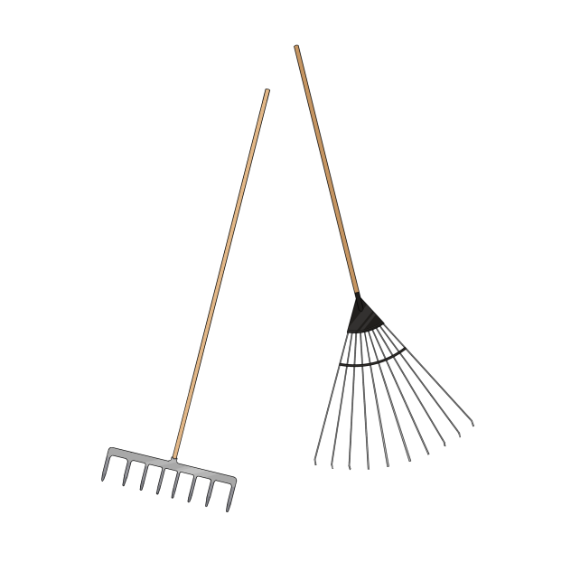 garden rake ibisPaint